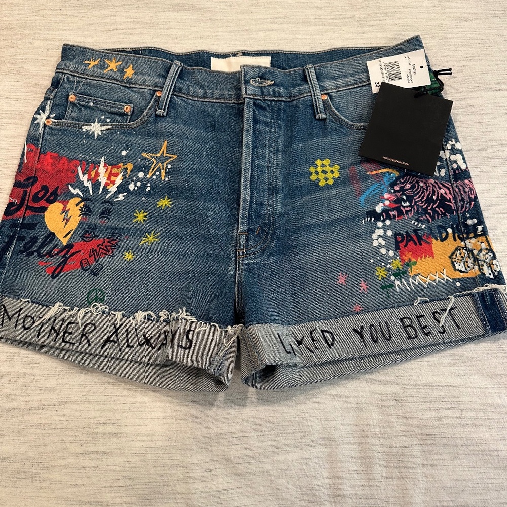 Mother jeans shorts